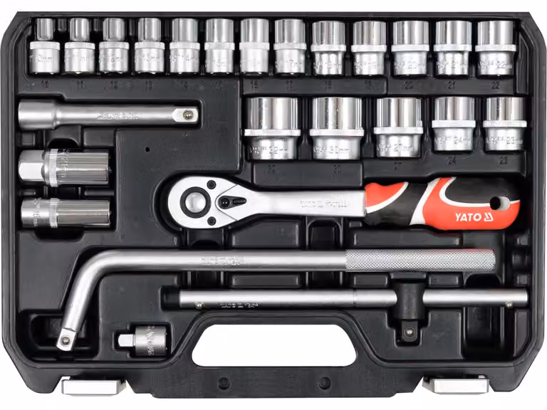 Set di utensili da 1/2'', 25 pezzi.