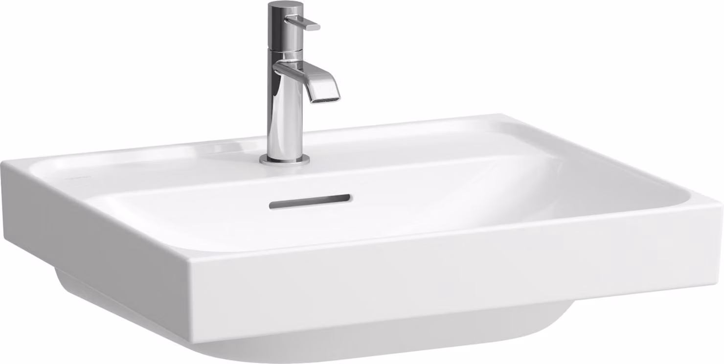 LAUFEN MEDA lavabo, encastrable, 550x460mm, 1 trou pour robinet, avec trop-plein, H8101120001041, H8101120001041