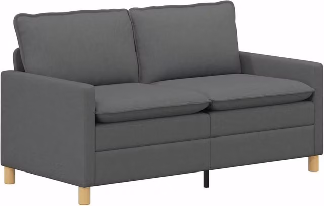 Divano | Divano da soggiorno | Sofa Grigio Scuro Tessuto