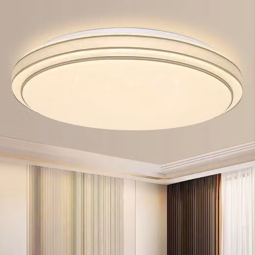 ZMH lampada da soffitto LED camera da letto - Ø27cm camera da letto lampada cielo stellato moderna 12W lampada da cucina bianco caldo lampada da corridoio cucina rotonda illuminazione a soffitto per corridoio soggiorno camera dei bambini