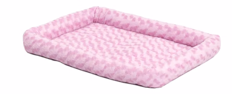 Cuscino per cani, lungo 61 cm, cuscino rosso per cucce di cani o gatti di piccola taglia con imbottitura morbida.