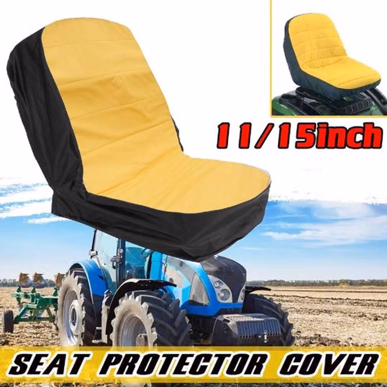 Resistente alle intemperie - Resistente ai raggi UV - 15 pollici - Ammortizzante - Materiale: cotone/poliestere - Copertura per trattore
