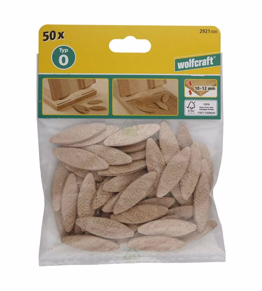 Lamelli n. 0 - 45x15 x 4 mm