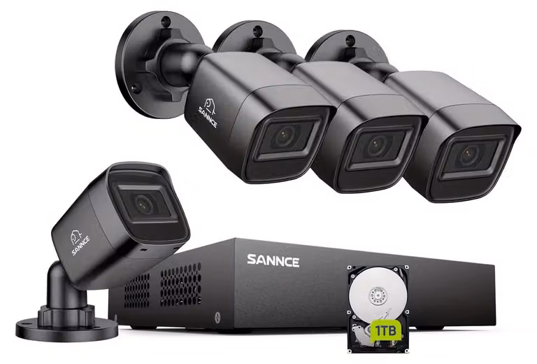Kit di sicurezza a 8 canali - Sistema di videosorveglianza - Telecamere di sicurezza - Videoregistratore