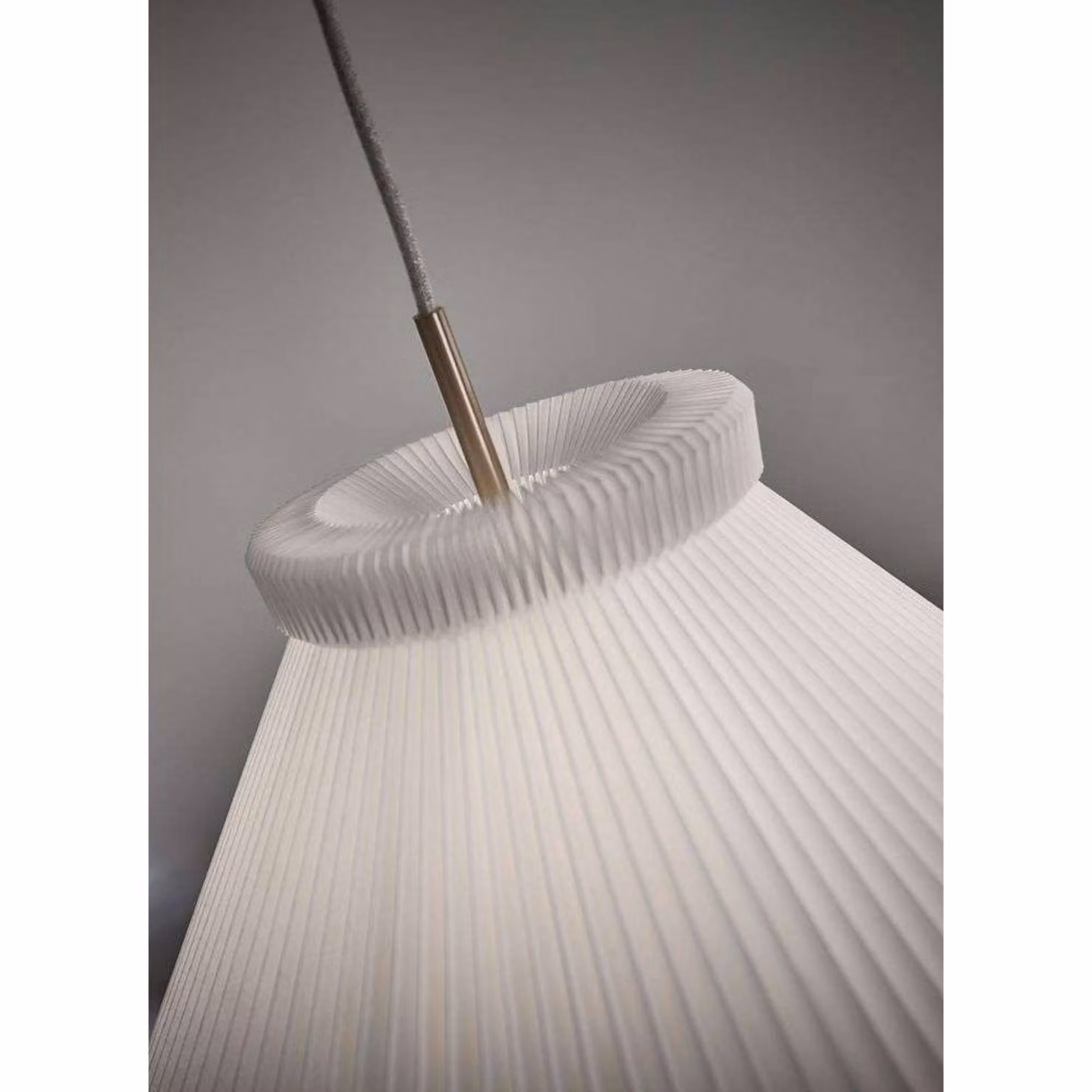 LE KLINT Lampada a sospensione Model 1, dimmerabile, Bianco / Opale, Soggiorno / Sala da pranzo, Plastica, Scandinavo, Lampada a sospensione