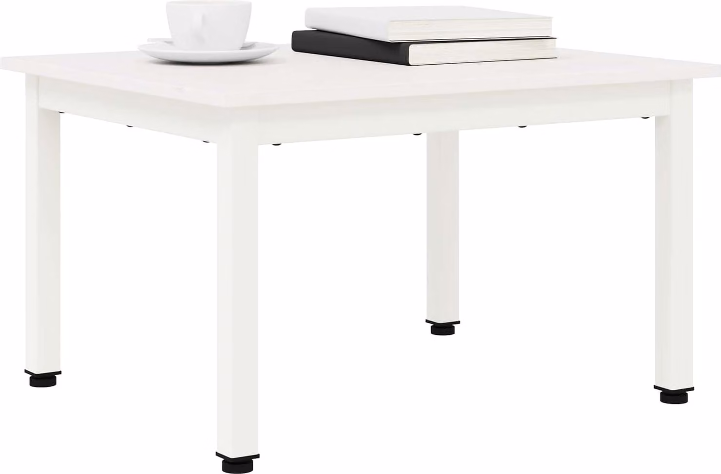 SYFAX™ Tavolino da salotto Bianco 60 x 50 x 36 cm Pino massello