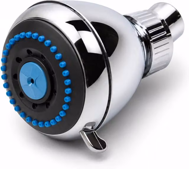 Soffione Doccia Multigetto Rotondo Cromato Ø7,5 cm 98252