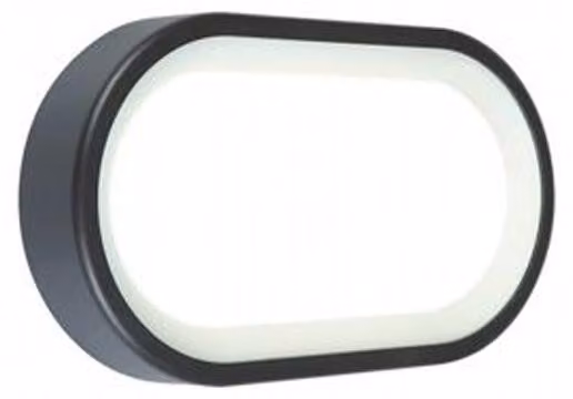 Plafoniera Esterno Moderna Orion Alluminio E Termoplastica Grigio Led 18W 4000K