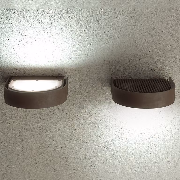 Lampada da parete per esterno Martinelli Luce Brim