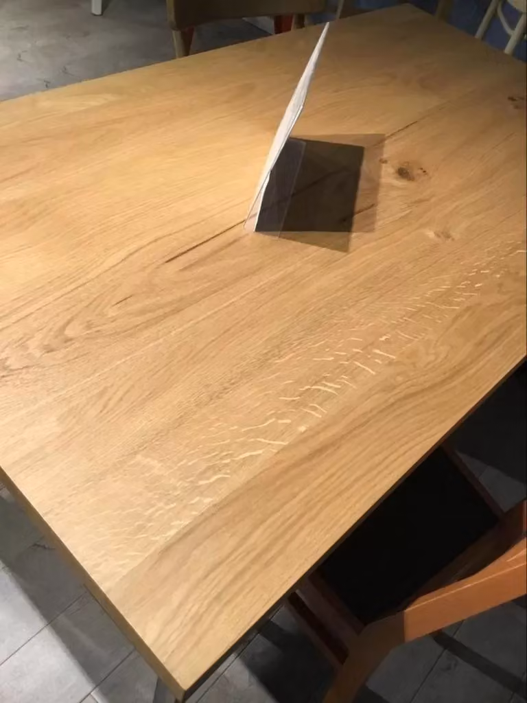 Tavolo fisso rettangolare in legno rovere e ferro stile industrial Mobili 2G L: 250 cm, P: 100 cm, H: 78 cm – 2