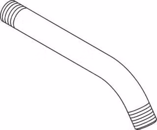 Hansgrohe Brausearm Pharo Duschpaneel Lift 2 Chrom