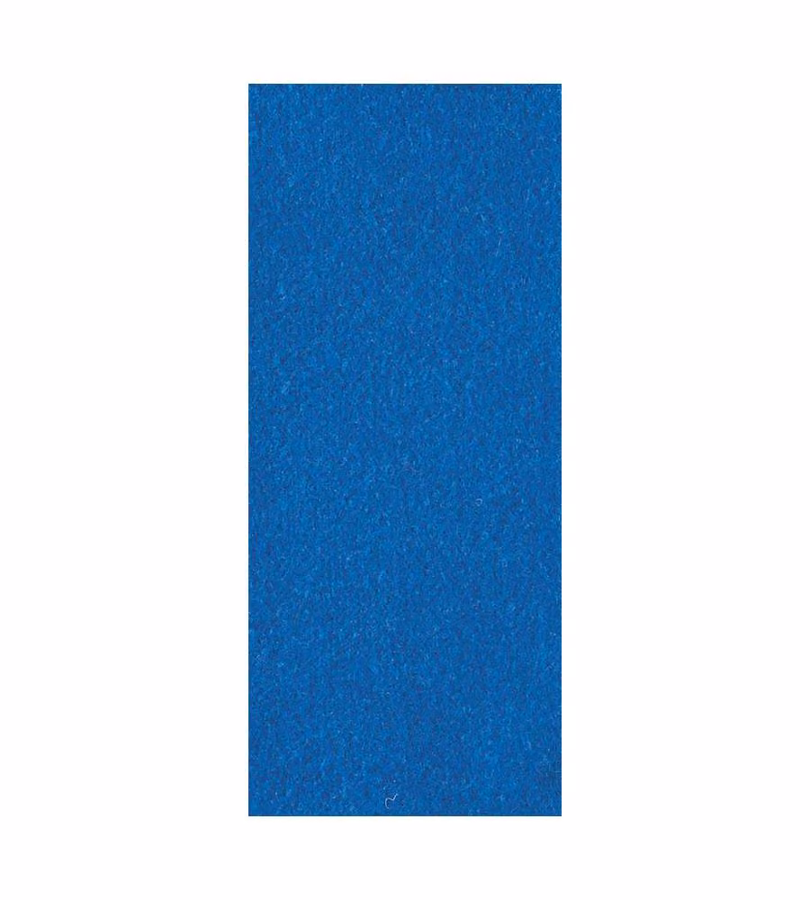 Kobel Pavimento Agugliato  Azzurro 200cm - Feltro Ignifugo per Interni - Liscio