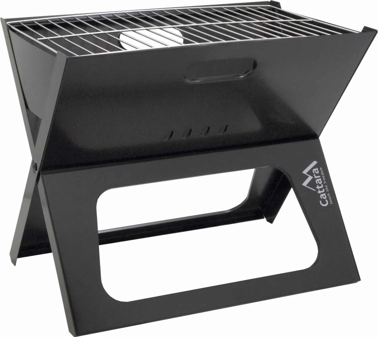Cattara 13003 - Griglia a carbone pieghevole PIRAN 28x43cm