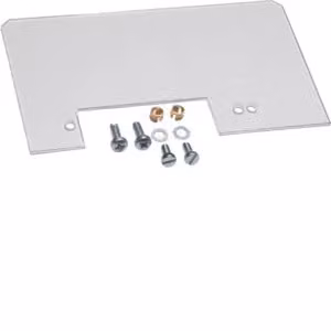 HAGER HZ033 Copertura di protezione HA351/352 a 3 poli per sezionatore