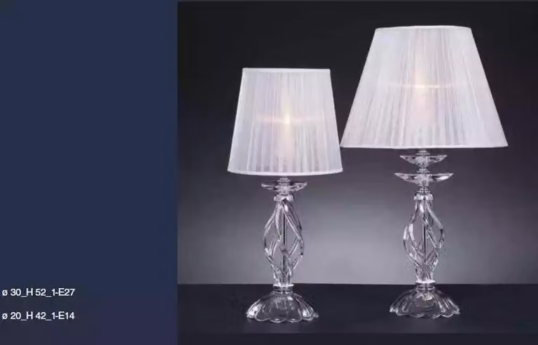 Tischleuchte Antik Stil Tisch Lampe Kristall Leuchte Lampen Leuchten Kronleuchte