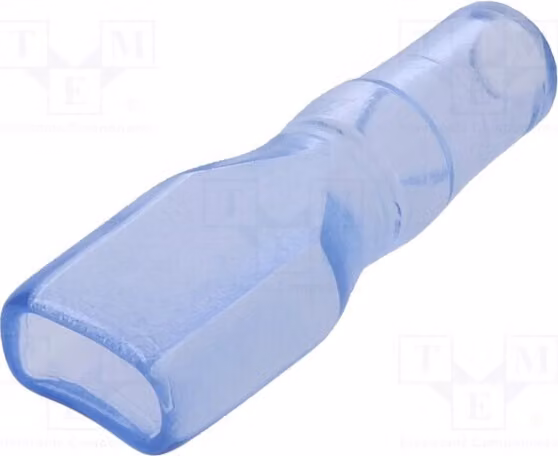 20 protezioni per connettori, diametro 6,5 mm, Ø 3 mm, dritte, per connettori da 6,3 mm, modello S6530, isolate