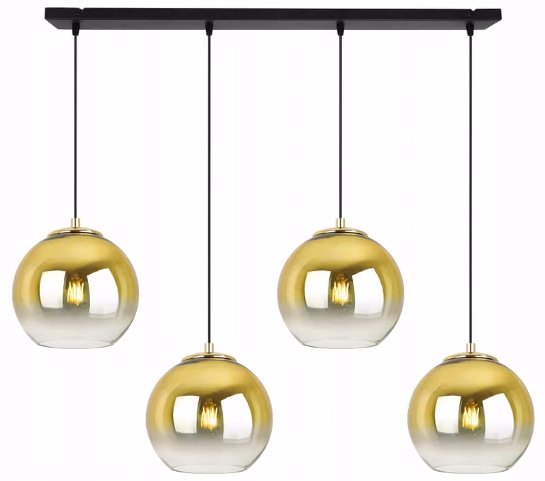 Lampada a sospensione Lampadario Lampadario dorato Paralume 15 cm