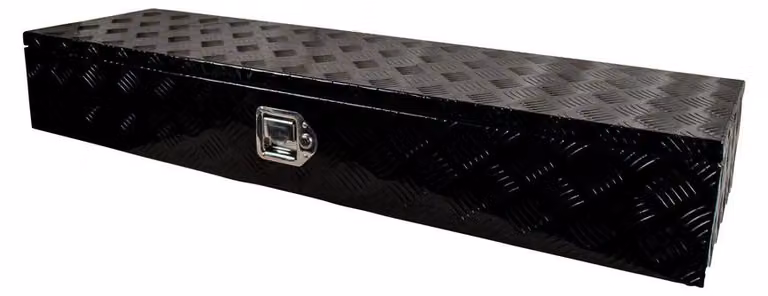 Cassetta portaoggetti in alluminio per rimorchio Toolbox Alluminio 1200x380x190