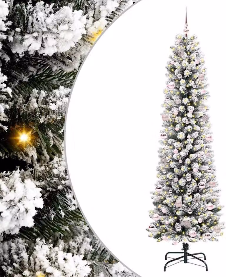 Albero di Natale artificiale con 300 LED Bianco 240 cm