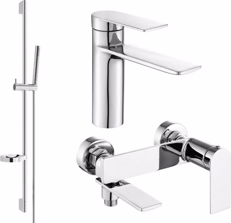 Mexen Zero DS70 set da bagno, cromo - 71103DS70-00