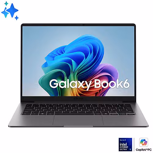 SAMSUNG Galaxy Book6 EE NOTEBOOK, 14 ", processore Intel® Core Ultra 7 355, Intel®, RAM 16 GB, 512 GB SSD, Grey, Windows 11 Pro - per le aziende