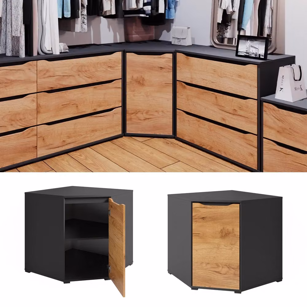 Credenza Ruben Vicco Rovere dorato con ante L: 78 cm, H: 76.6 cm – 2