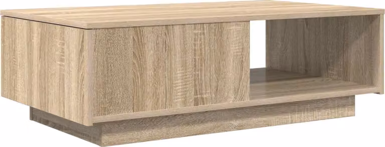Tavolino da salotto con cassetto Rovere Sonoma 95 x 55 x 31 cm