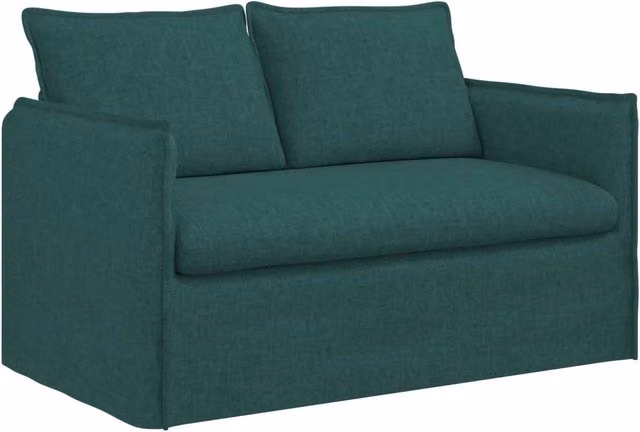 Divano | Divano da soggiorno | Sofa Verde Scuro 136 x 82 x 85 cm Tessuto