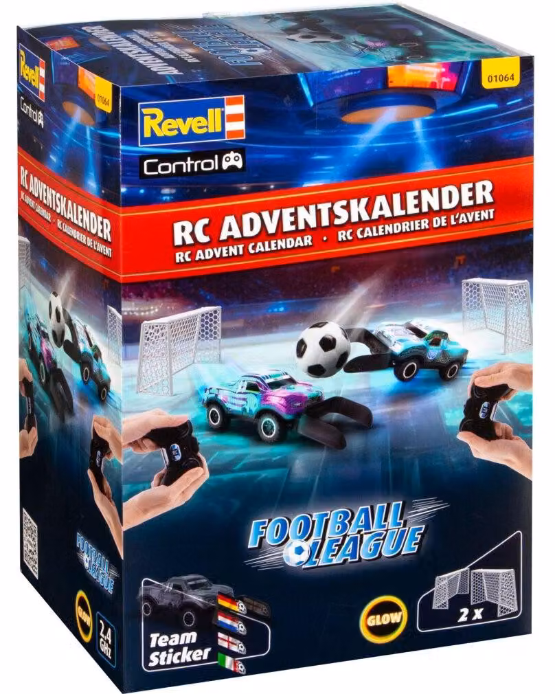 Calendario dell'Avvento Revell RC, Lega di Calcio, confezione singola