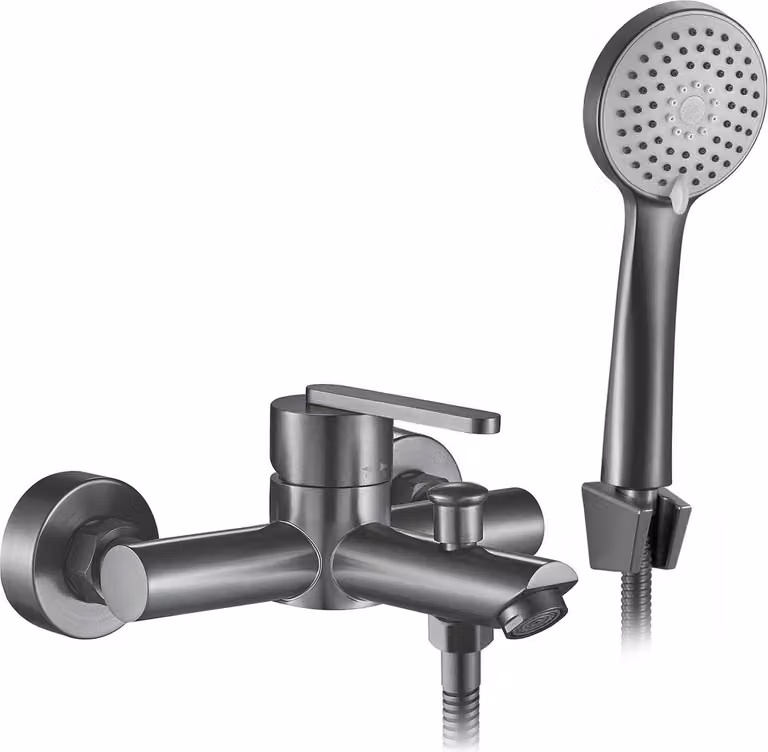 Rubinetto da Vasca Rea Ontario Gun Grey