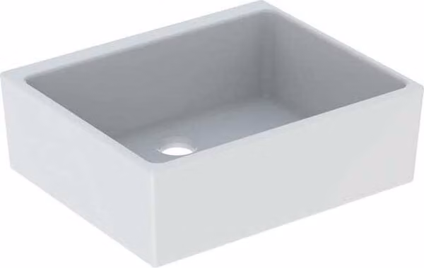 Geberit Evier sans trop-plein 50cm, blanc, 360050000, 360050000