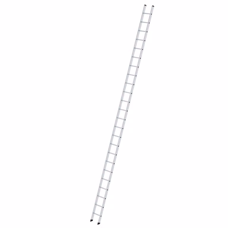 Scala singola a pioli larga 350 mm senza traversa 24 pioli