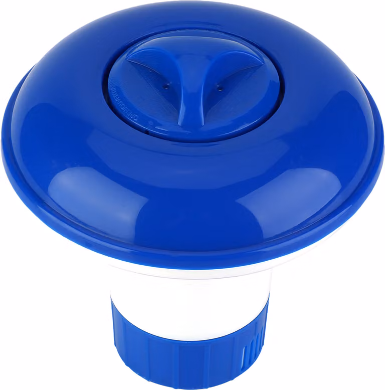 Distributore di prodotti chimici, quadrante regolabile Distributore galleggiante di design speciale per la piscina Lady