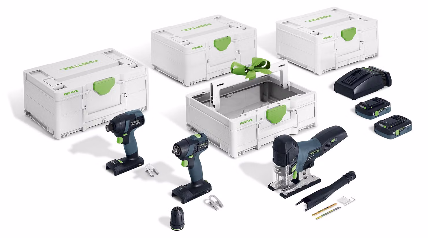 Set combinato a batteria Festool per montaggio TID 18/TXS 18/PSC 420/TB M 137 | 578026