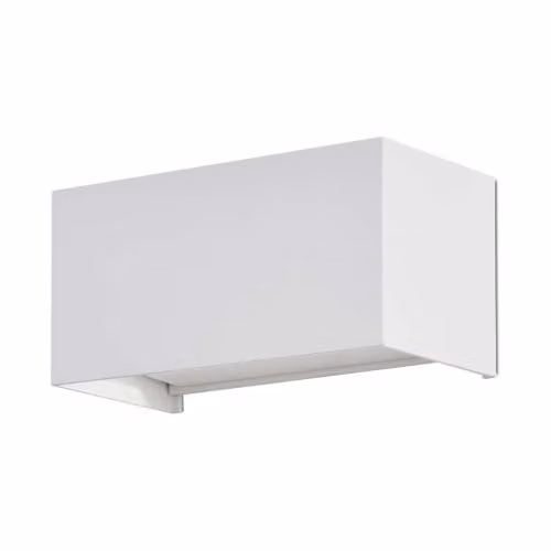 Lampada LED Da Muro Rettangolare 24W 110LM/W con Doppio Fascio Luminoso Colore Bianco 4000K IP65