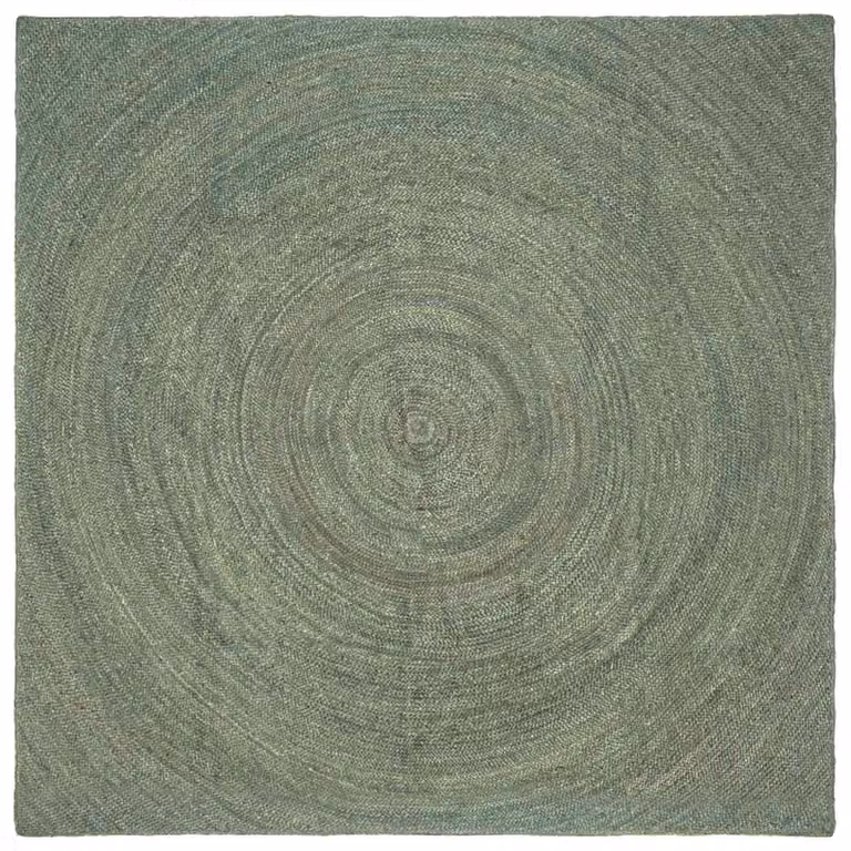 Tappeto in juta verde oliva vidaXL L 300 x P 300 cm