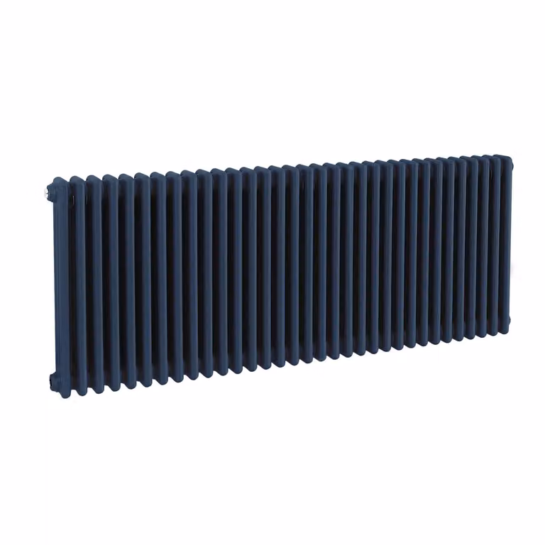 Radiatore Orizzontale a Colonne (2 Colonne) 600mm x 1505mm - Blu (Deep Sea Blu) - Regent