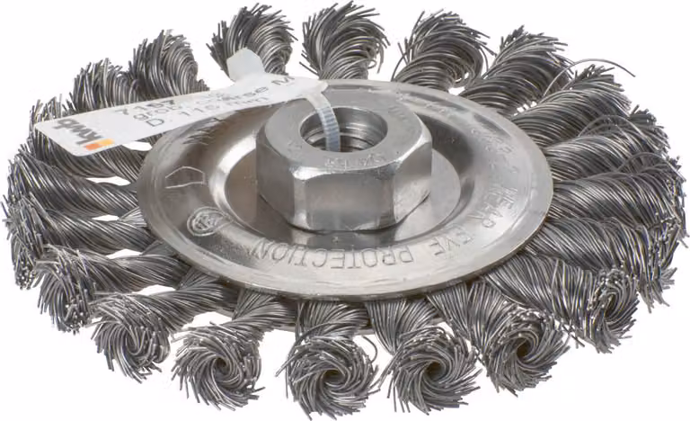 kwb Spazzole a disco AGGRESSO-FLEX®, filo d'acciaio HSS annodato per l'uso con smerigliatrice angolare 719736 1 pz