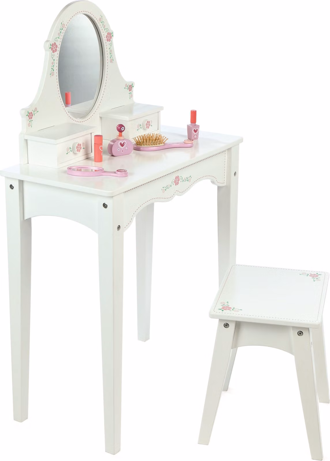 Tidlo Tavolo cosmetico in legno bianco
