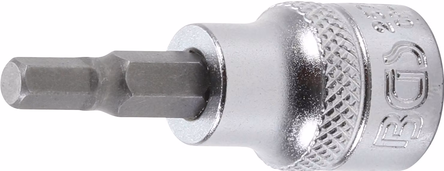 BGS bit azionamento quadro 10 mm (3/8") esagono incassato 5 mm - 2578