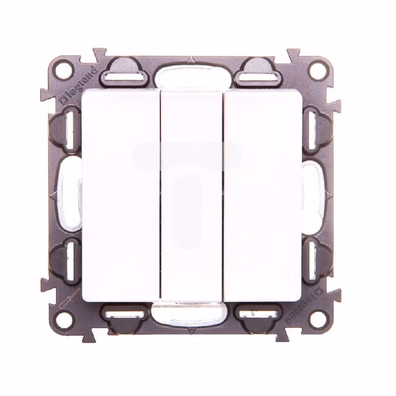 Interruttore triplo unipolare 10 Axt 250 V ~ Valena Leben Legrand - Bianco