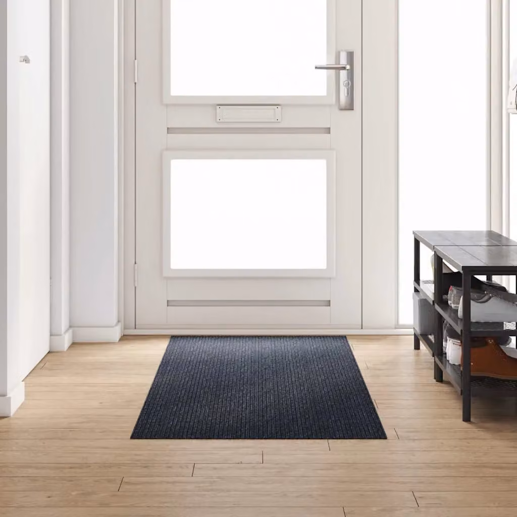 Runner in moquette vidaXL antracite, resistente alle macchie e antiscivolo, L 80 cm x P 250 cm