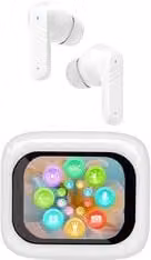Auricolari In-Ear Trevi con Microfono Bluetooth e Traduzione Simultanea AI White EAR100AID1