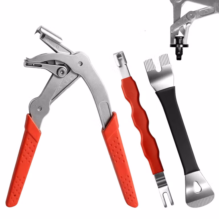 Set di 3 clip per auto, ideale per la smontaggio e la riparazione di veicoli