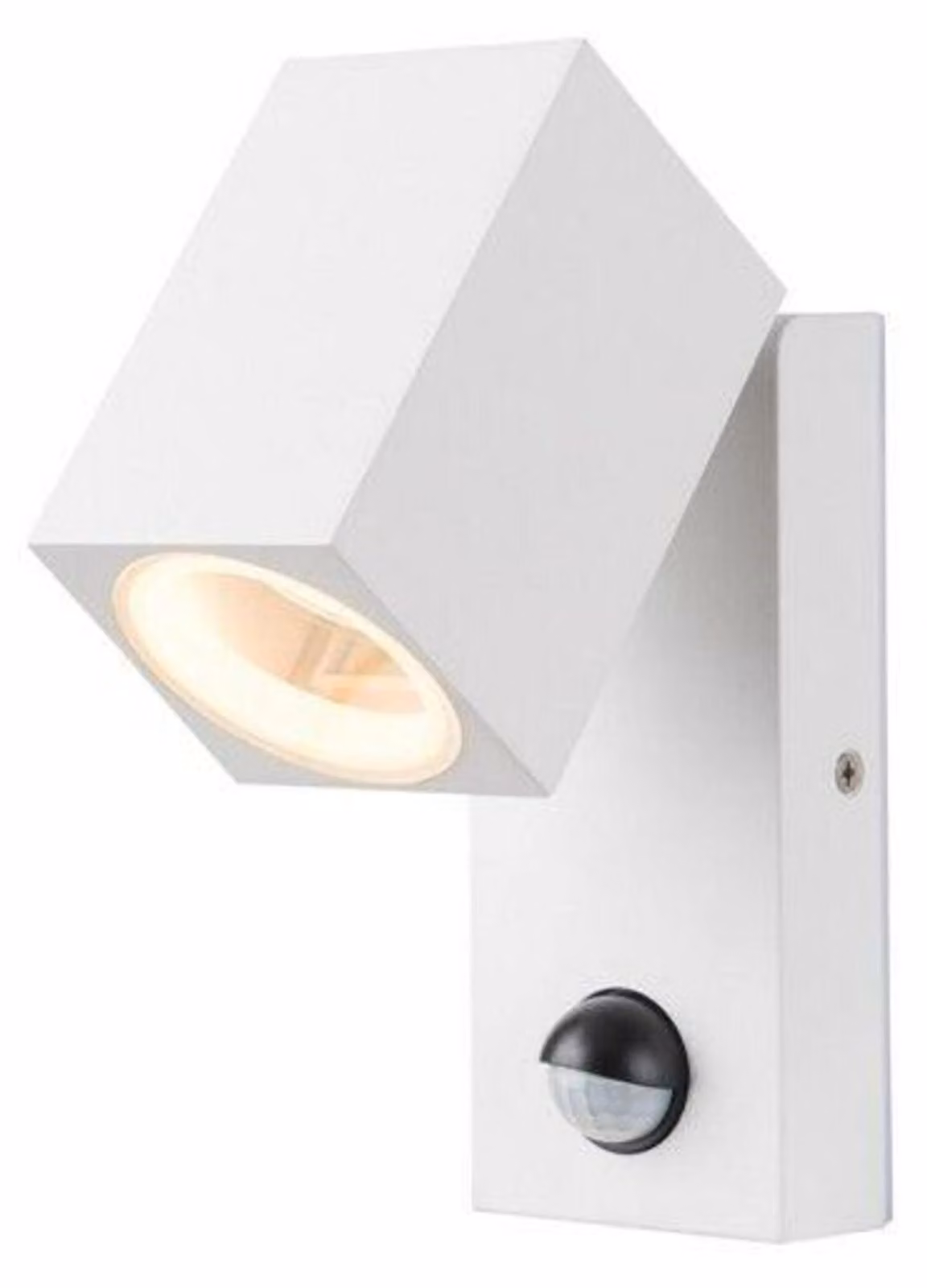AZzardo AZ4697 Lampada da esterno GORAN SENSOR con sensore di movimento, bianca