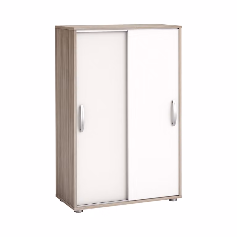 Cassettiera NANO rovere Shannon/bianco perla