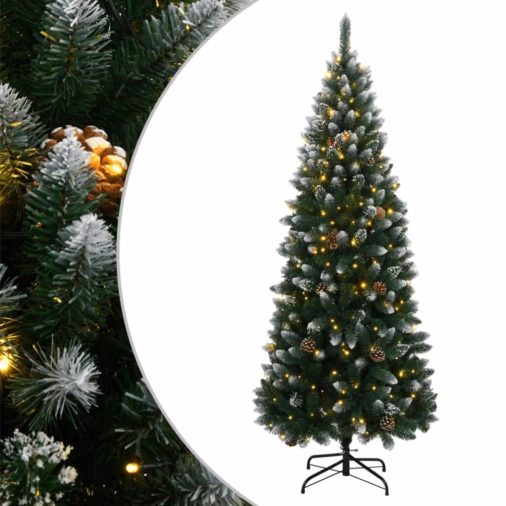 Maison Exclusive - Albero di Natale artificiale con 150 LED, 120 cm