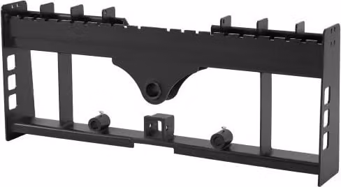 Telaio Porta Forca per Pallet e Minipala VEVOR Nero in Acciaio, Carico 1814 kg, Attacco 50,8 mm, Compatibile con Trattori a Montaggio Rapido, Solo Telaio Senza Forche