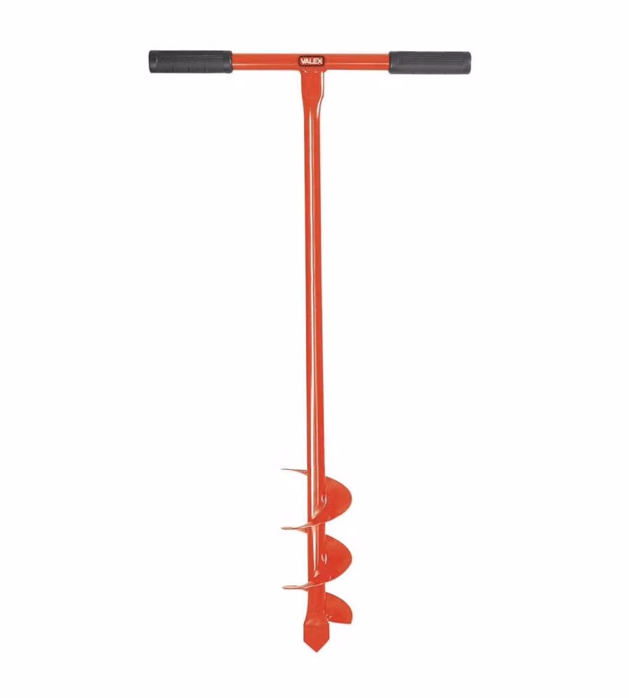 Valex Trivella a Mano - Rosso - Diametro 100 mm