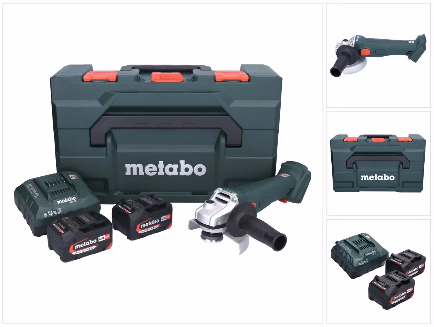 Metabo W 18 7-125 Akku-Winkelschleifer 18V (Winkelschleifer) # 602371510